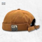 Bonnet Miki Denim Moutarde, accessoire tendance pour l'hiver