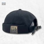 Bonnet Miki Denim Noir pour un style décontracté