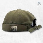 Bonnet Miki Denim Vert pour un style décontracté