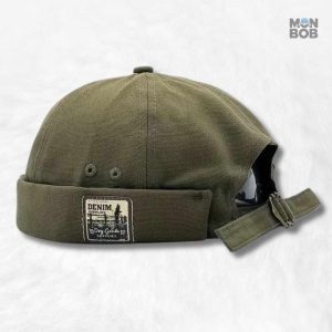 Bonnet Miki Denim Vert pour un style décontracté