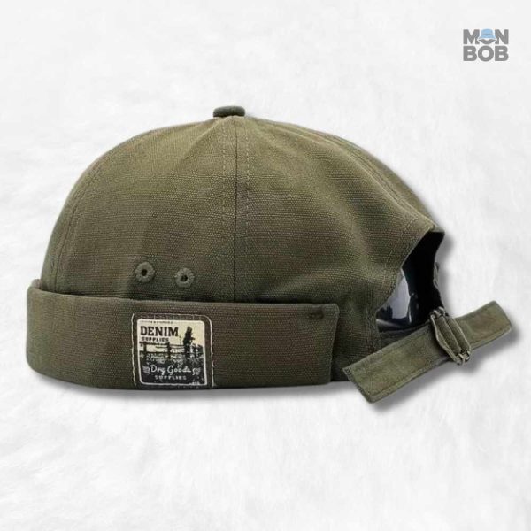 Bonnet Miki Denim Vert pour un style décontracté