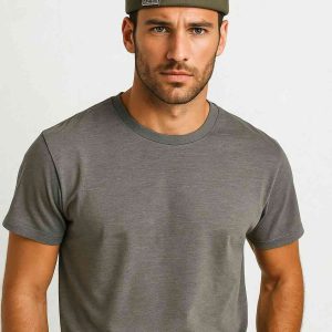 Bonnet Miki en denim vert, accessoire tendance
