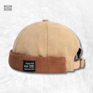 Bonnet Miki Gamer Beige pour un style décontracté et ludique