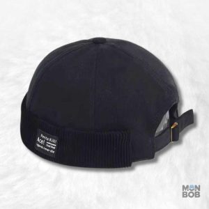 Bonnet Miki Gamer Noir en tissu doux et confortable