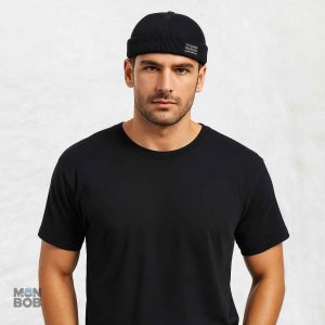 Bonnet Miki noir pour les passionnés de jeux vidéo