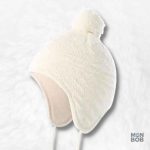 Bonnet péruvien blanc pour enfant, accessoire tendance