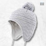 Bonnet péruvien gris pour enfant