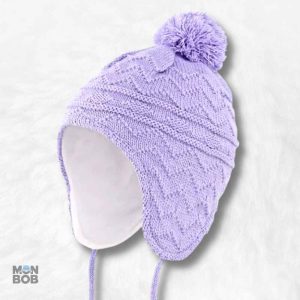 Bonnet Péruvien Violet pour Enfant