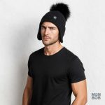 Bonnet à pompon en laine pour un look tendance