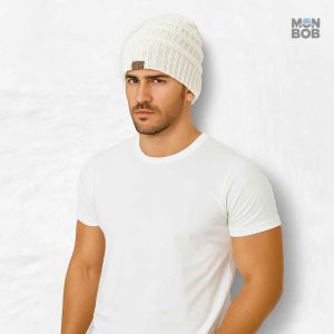Accessoire équestre : Bonnet blanc pour queue de cheval