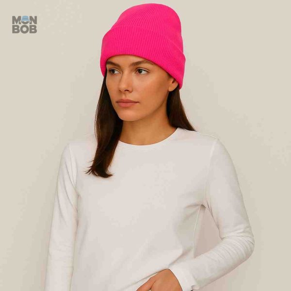 Accessoire mode : Bonnet Rose pour ajouter une touche de couleur