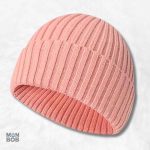 Bonnet tricot rose pour un style cosy et tendance