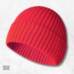 Bonnet tricot rouge pour un style cosy et tendance
