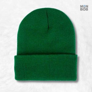 Bonnet vert femme élégant et confortable pour l'hiver