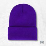 Bonnet violet femme élégant pour un style moderne