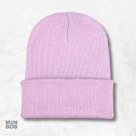 Bonnet violet pastel pour un style décontracté et tendance