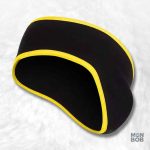 Cache oreille jaune pour la course à pied, design confortable
