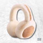 Cache oreille beige hiver pour femme