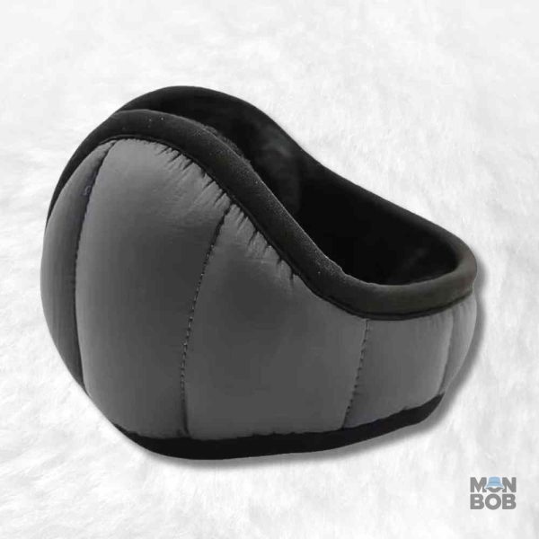 Cache oreille homme hiver gris pour protéger du froid