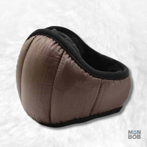 Cache oreille homme hiver marron pour protéger contre le froid