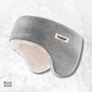 Cache oreille gris pour se protéger du froid