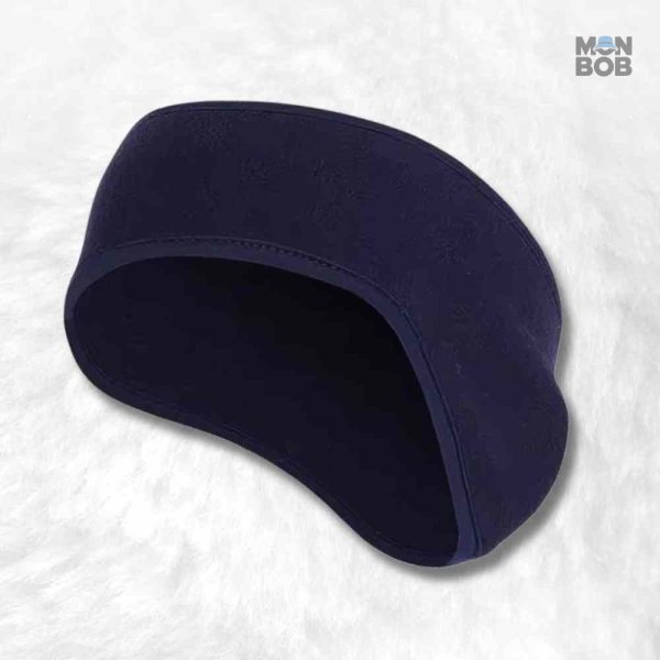 Cache oreille running bleu nuit pour protéger les oreilles pendant l'effort