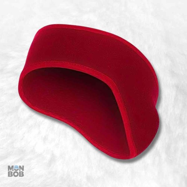 Cache oreille running bordeaux pour protection contre le froid