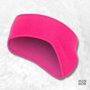 Cache oreille rose pour running, accessoire de sport pratique