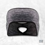 Cache oreille sport femme gris pour protection et confort