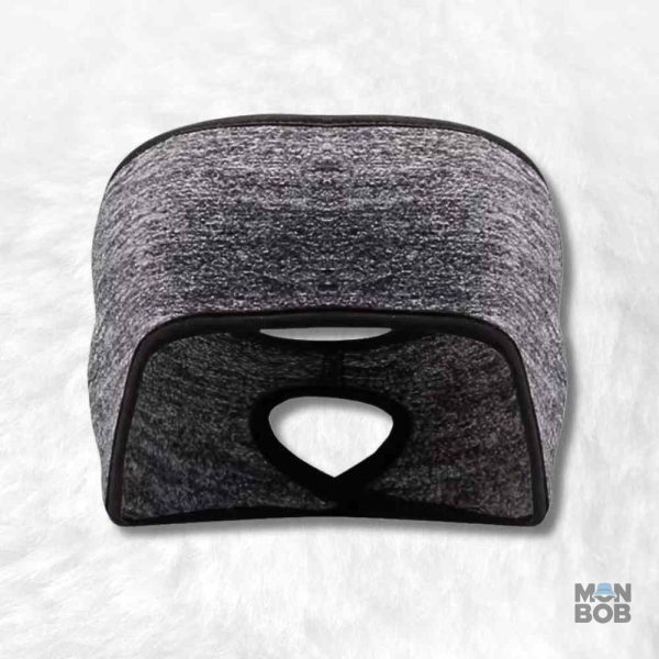 Cache oreille sport femme gris pour protection et confort