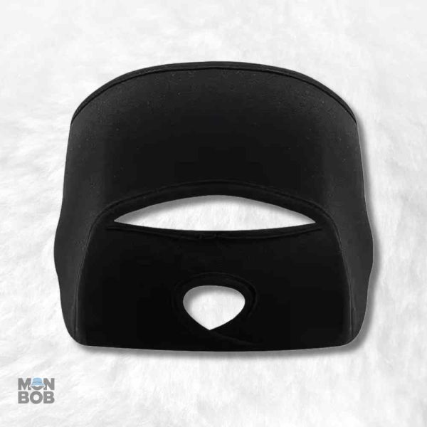 Cache oreille sport femme noir pour protection auditive en extérieur