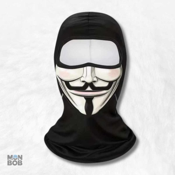 Cagoule Anonymous pour un look mystérieux et stylé