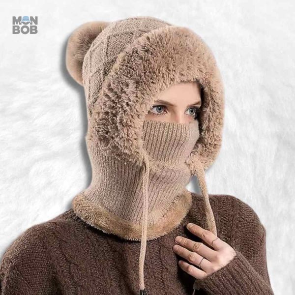 Bonnet beige femme, accessoire de mode pratique et tendance