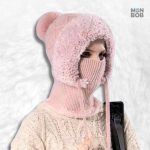 Cagoule rose pour femme, style moderne et chaleureux
