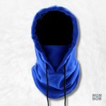 Cagoule Capuche Bleu pour protection et confort