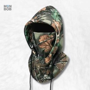 Cagoule camouflage homme avec capuche intégrée