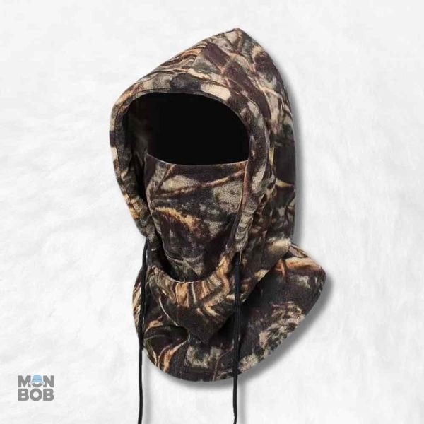 Cagoule capuche homme pour la chasse en extérieur