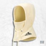 Cagoule Ski Crème, protection idéale pour le froid