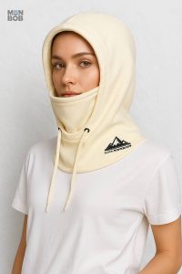 Cagoule avec capuche, style et confort pour le ski