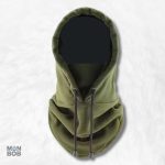 Cagoule Capuche Verte pour protection et confort