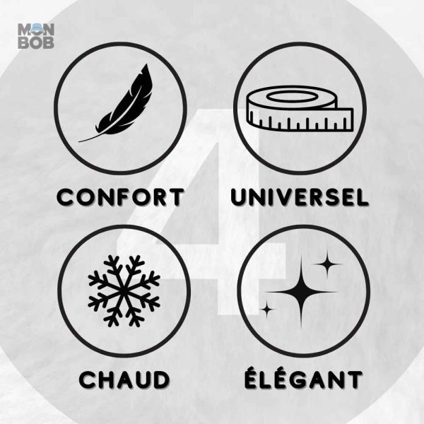 Cagoule capuche marron, parfaite pour le froid et l'élégance