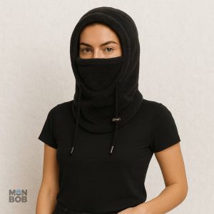 Cagoule capuche femme, protection contre le froid