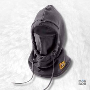 Cagoule femme ski grise pour protection et confort en montagne