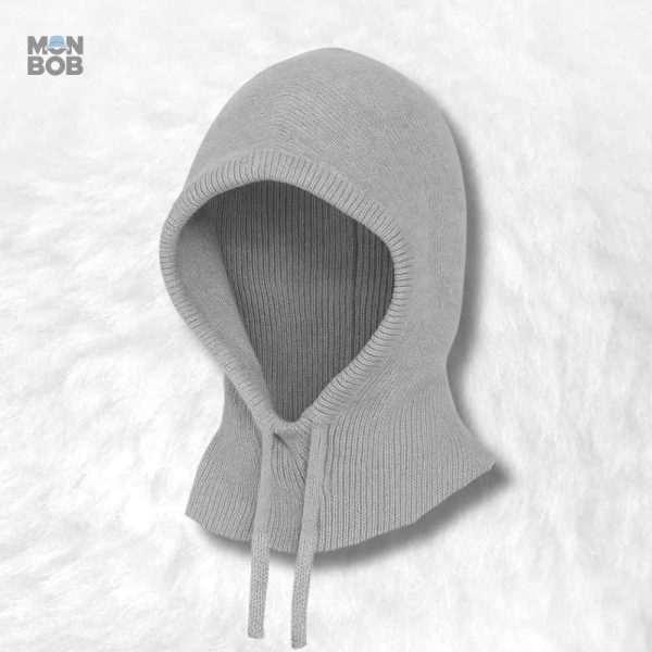 Cagoule tendance grise pour femme, style moderne et élégant