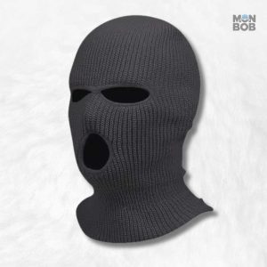Cagoule grise homme 3 trous pour un confort optimal