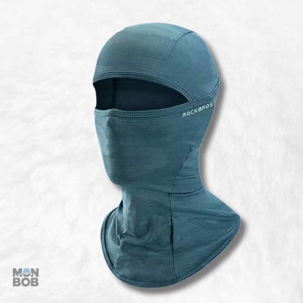 Cagoule homme Luxe bleu, élégance et confort pour l'hiver