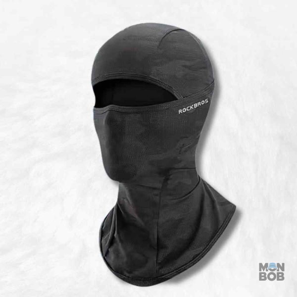 Cagoule homme Luxe noire, style élégant et moderne