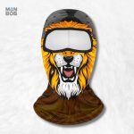 Cagoule Lion pour une allure audacieuse et amusante