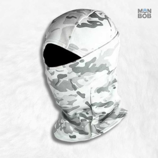 Cagoule Militaire Camouflage pour l'Hiver