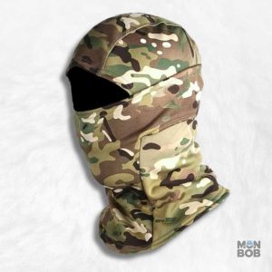 Cagoule militaire camouflage plaine pour activités outdoor